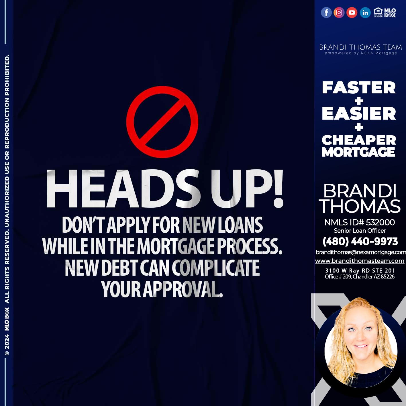 heads up - Brandi Thomas Team -Senior Loan Officer