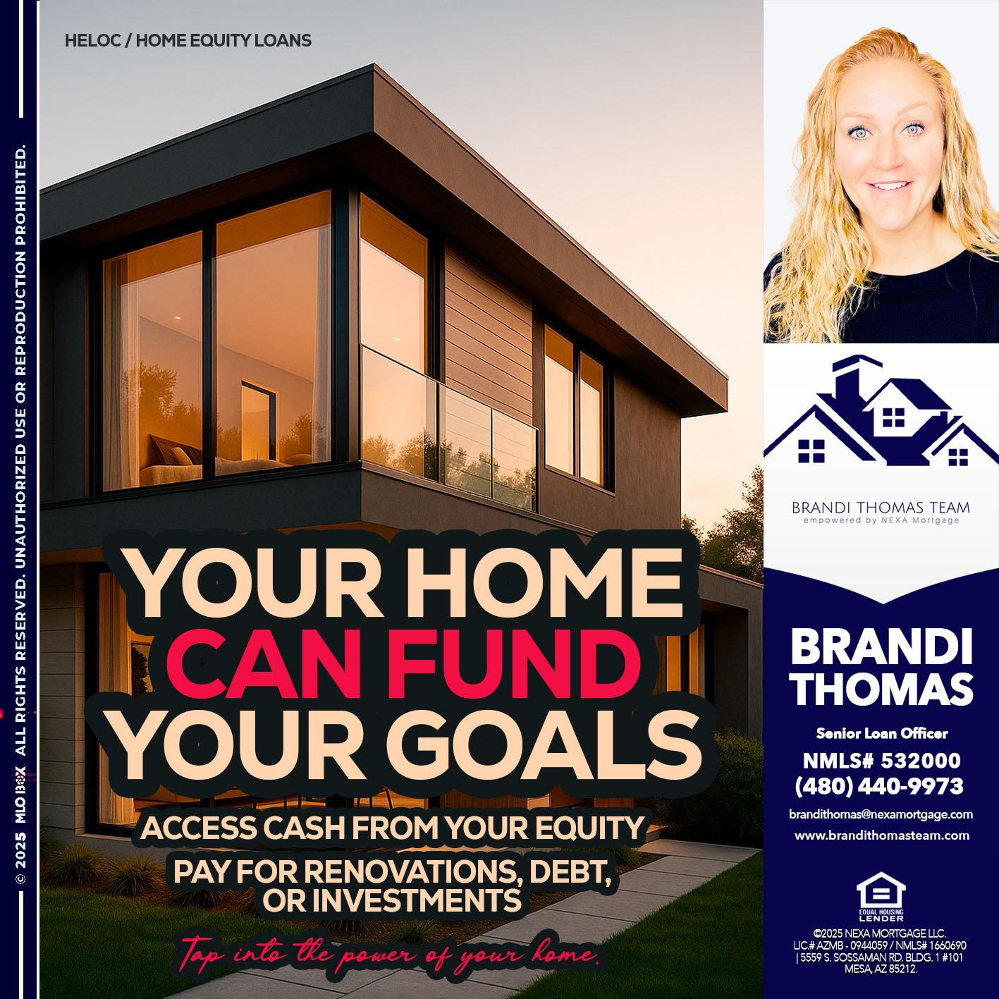 HELOC - Brandi Thomas Team -Senior Loan Officer