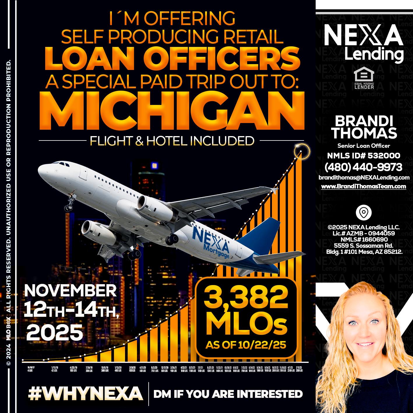 michigan trip - Brandi Thomas Team -Senior Loan Officer