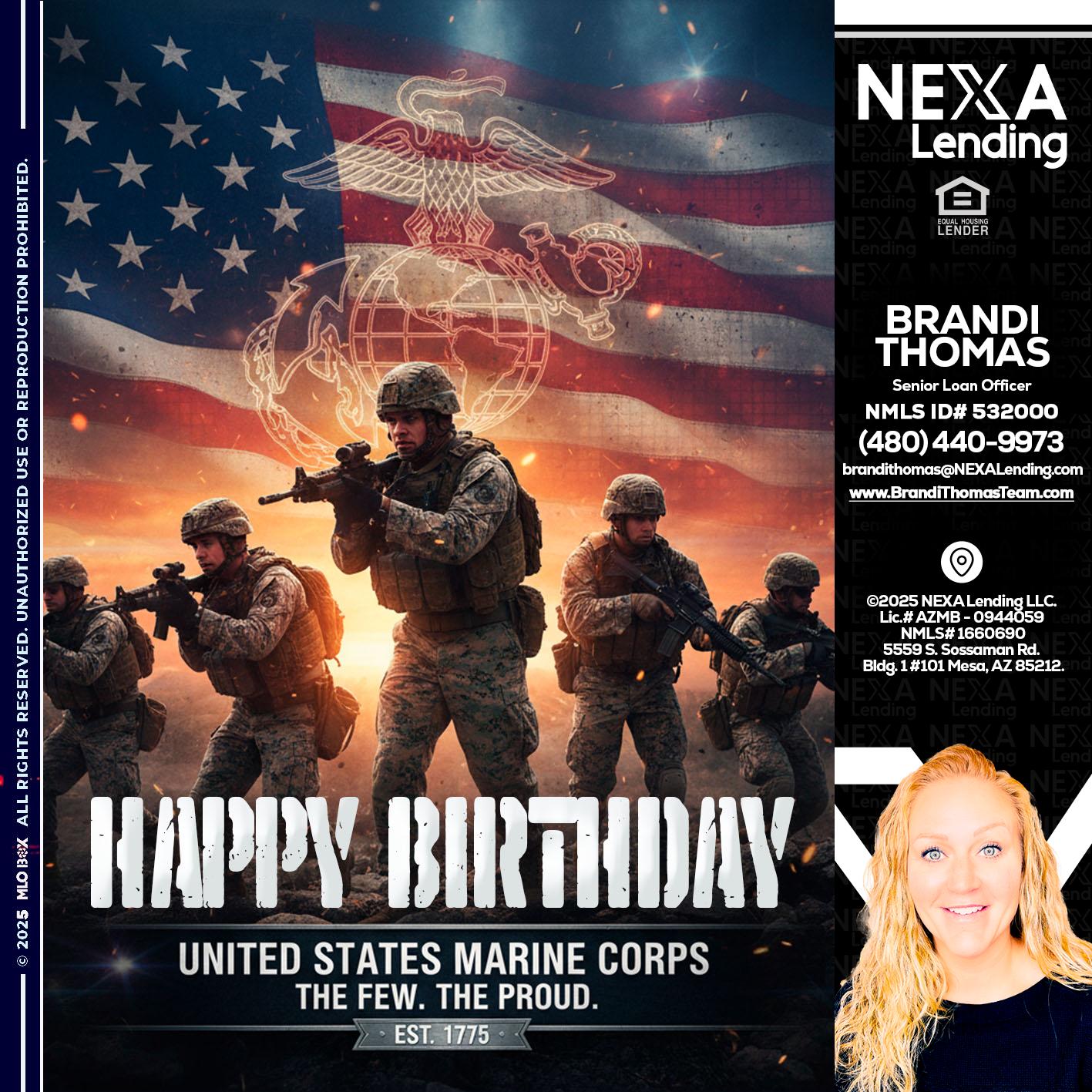 happy birthday - Brandi Thomas Team -Senior Loan Officer