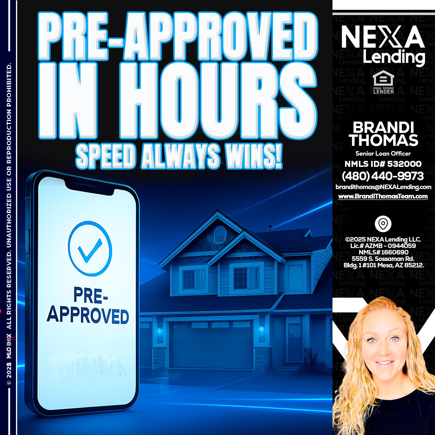 PRE - Brandi Thomas Team -Senior Loan Officer